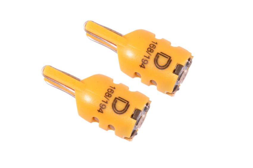 Diode Dynamics DD0332P 194 LED Bulb HP5 LED - Amber Short (Pair)