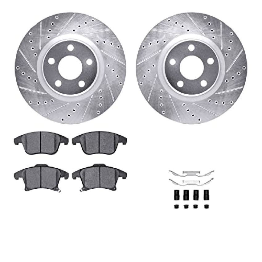 Dynamic Friction 7512-54178 Rotor Kit