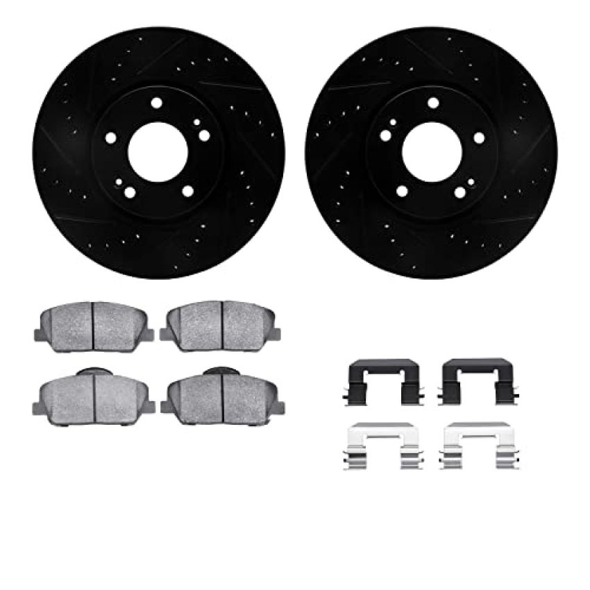 Dynamic Friction 8512-03034 Rotor Kit