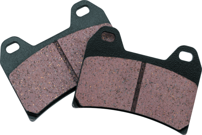 TwinPower 596969 Twin Power 98-07 Victory Organic Brake Pads Replaces Various Front