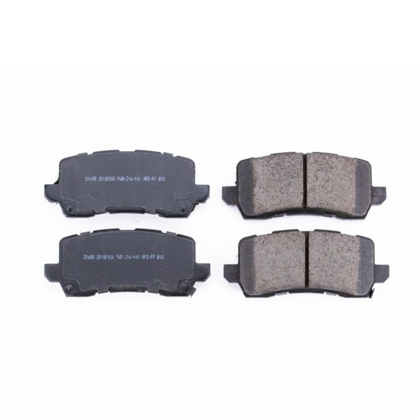 PowerStop 16-1698 PowerStop - Z16 Low-Dust Ceramic Brake Pads