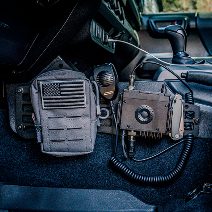 Cali Raised LED CR3615 Cali Raised 05-23 Toyota Tacoma Center Console Molle Panels - Driver & Passenger Set