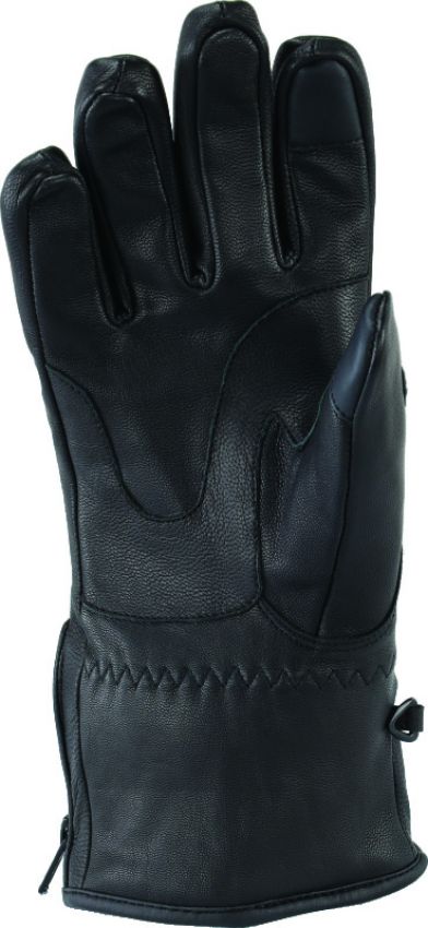 Kuryakyn 094516 Leather By River Road Taos Cold Weather Gloves Black Womens - Small