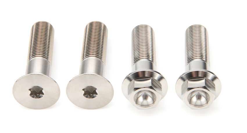 Ti22 PERFORMANCE TIP1083 Arm To Spindle Bolt Kit Titanium 4pcs