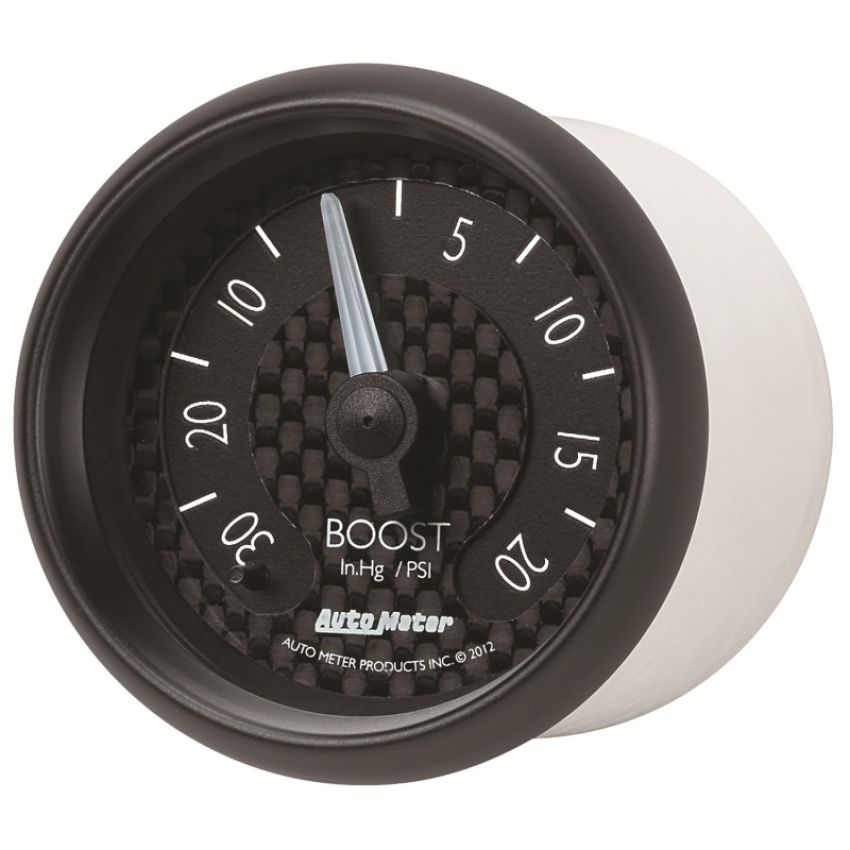 AutoMeter 8001 GAUGE, VAC/BOOST, 2 1/16