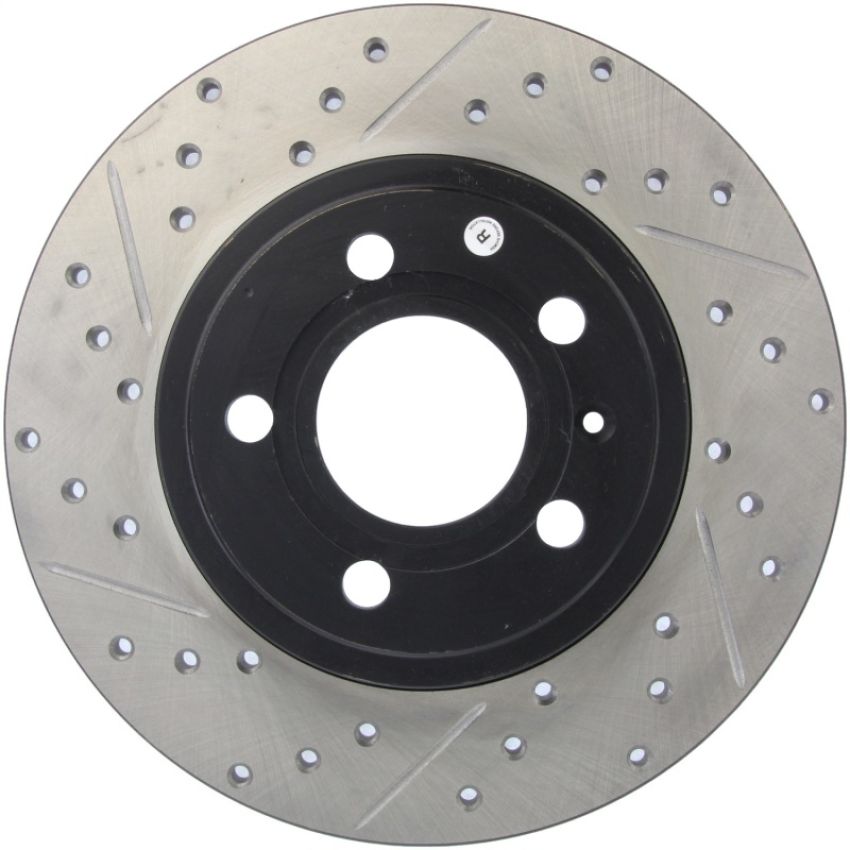 Stoptech 127.33097R Slotted & Drilled Sport Brake Rotor