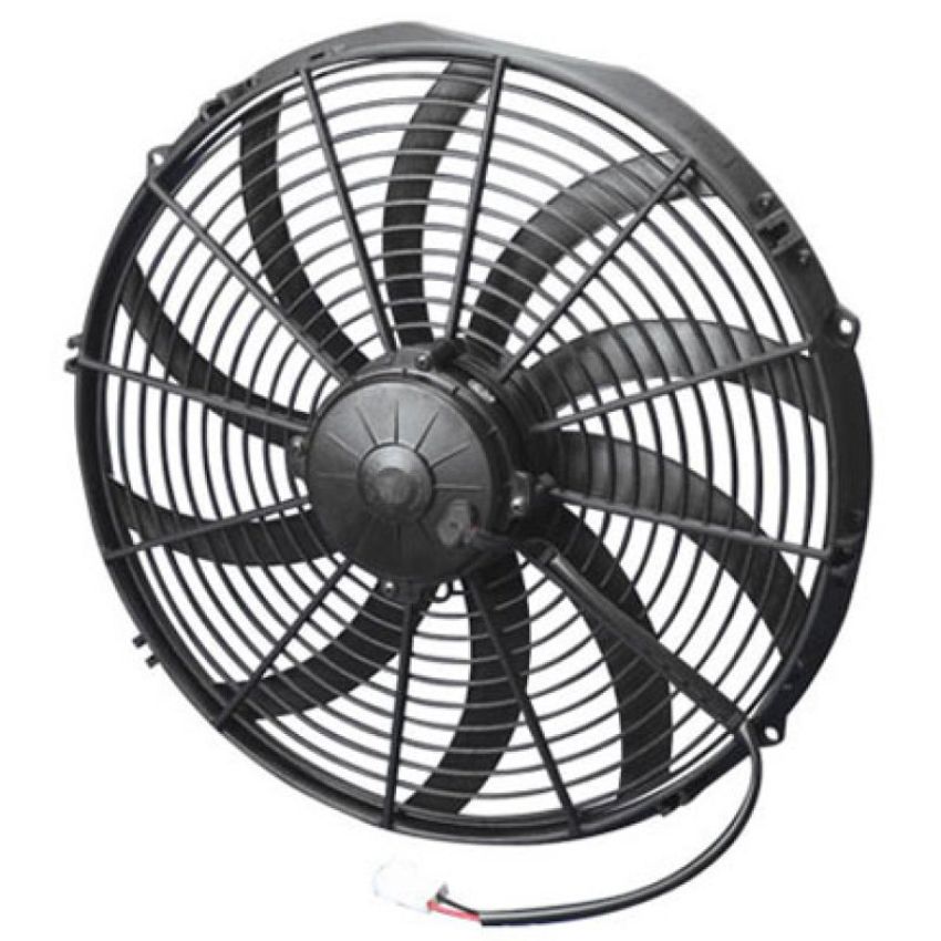 SPAL 30102049 2024 CFM 16in High Performance Fan - Pull/Curved (VA18-AP71/LL-59A)