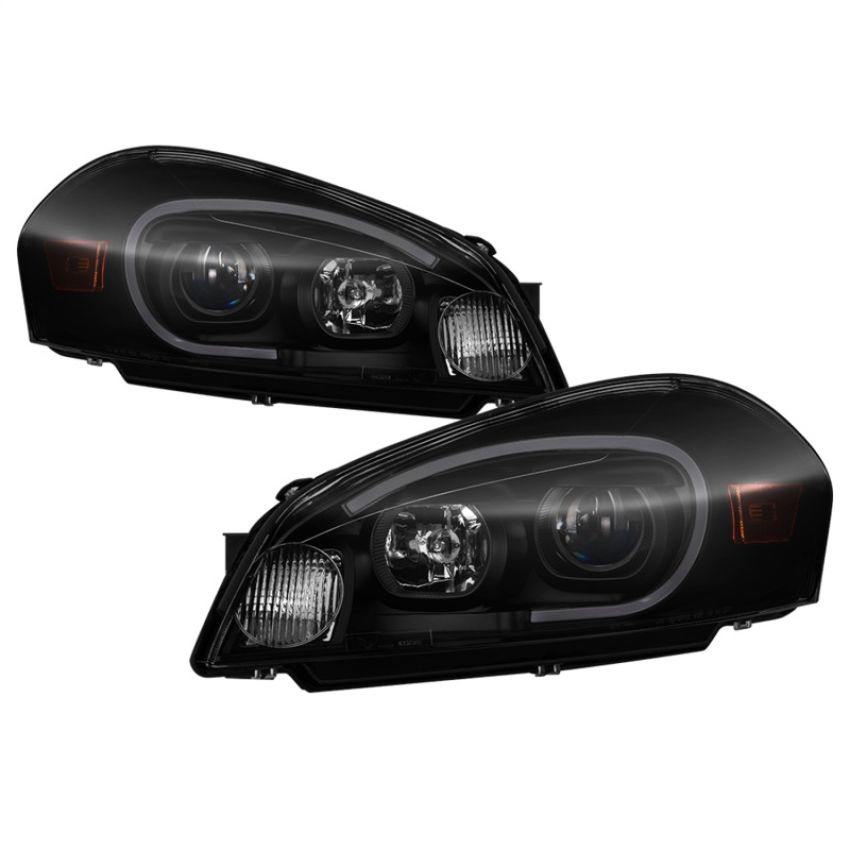 SPYDER 9042256 xTune 06-13 Chevrolet Impala LED Light Bar Headlights - Black Smoke (PRO-JH-CIM06-LB-BSM)