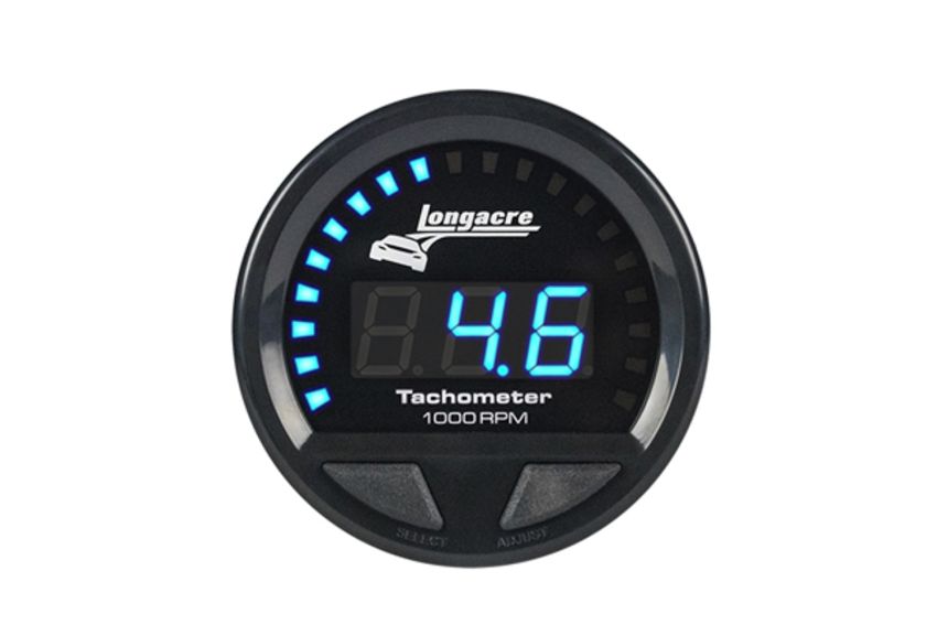LONGACRE LON52-46863 Waterproof LED Tach 2-5/8in