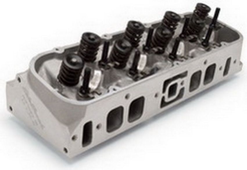 Edelbrock 60499 Single BBC Hi-Comp 454-0 Head Comp