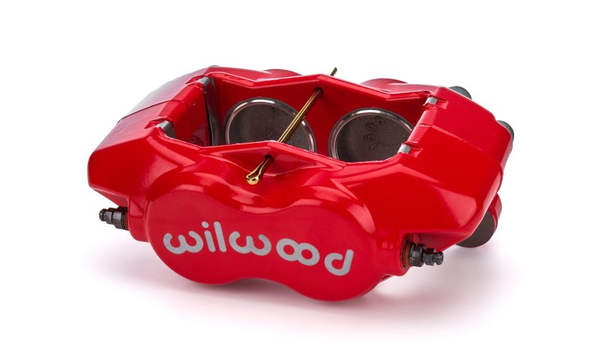 Wilwood 120-13846-RD Caliper-Forged DynaliteI-Red 1.75in Pistons 1.10in Disc