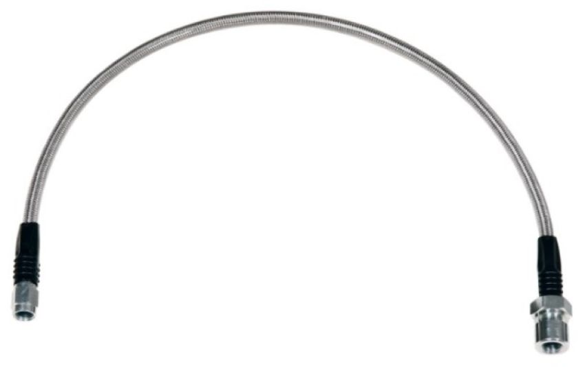 Wilwood 220-9684 22in OAL Flexline -3 Hose to M10 by 1.00 IF Bubble Flare