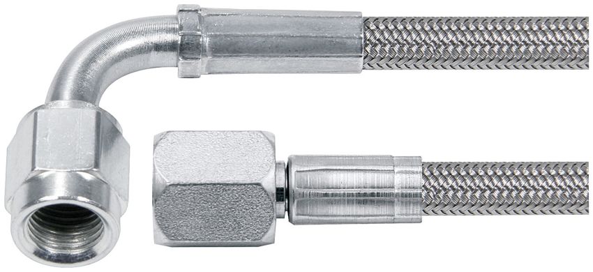 ALLSTAR PERFORMANCE ALL46404-6 6in #4 Line -4 Str/-4 90 Deg Tube Style