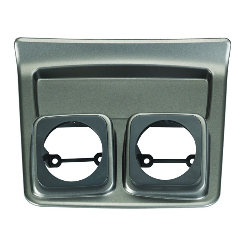 AutoMeter 5286 GAUGE MOUNT, DIRECT FIT SHIFTER CONSOLE, DUAL, 2 1/16