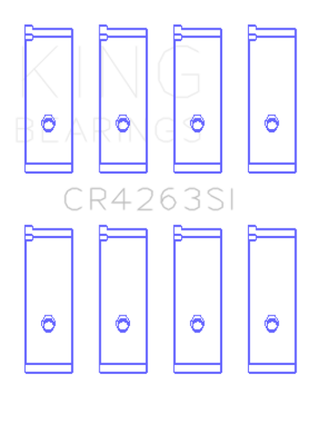 King Toyota 1ZZ-FE (Size STD) Rod Bearing Set