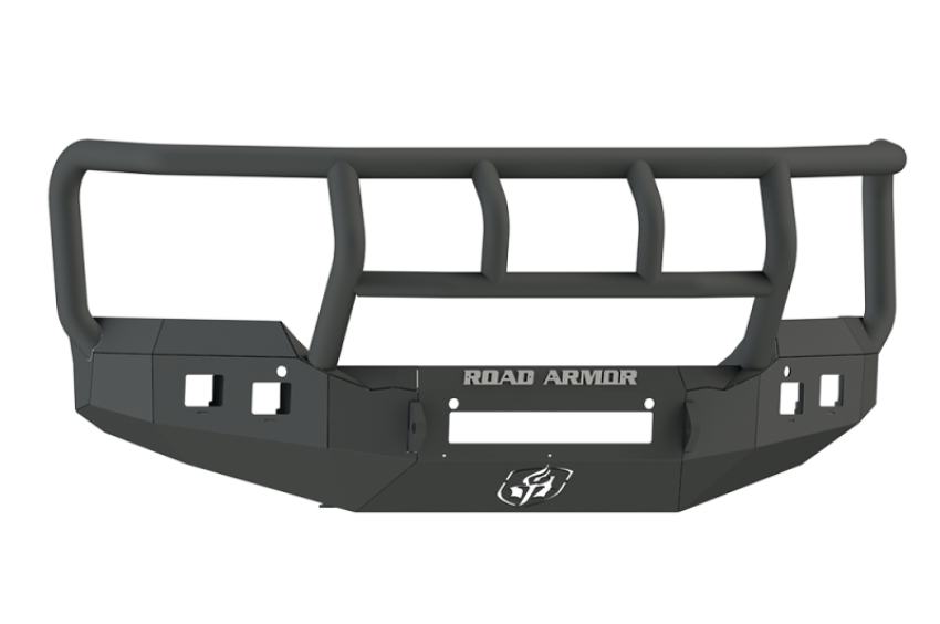 Road Armor 215R2B-NW 15-19 GMC 2500 Stealth Front Bumper w/Titan II Guard - Tex Blk