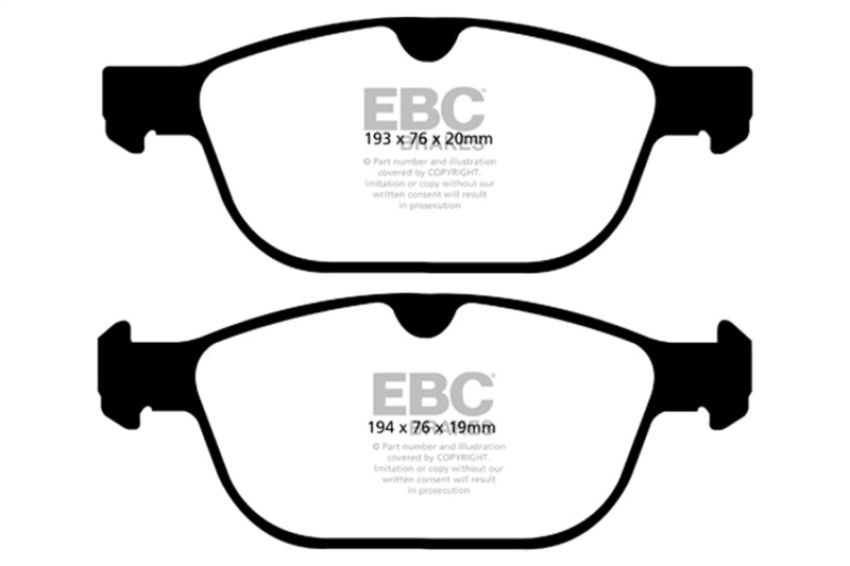EBC Brakes DP32018C Redstuff Ceramic Low Dust Brake Pads