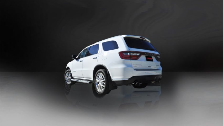CORSA Performance 14459BLK Corsa 2011-2024 Dodge Durango 5.7L V8 Black Sport Dual Rear Cat-Back Exhaust