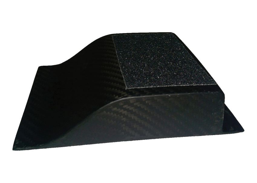 Ti22 PERFORMANCE TIP4112 1-1/2in Heel Riser Carbon Fiber