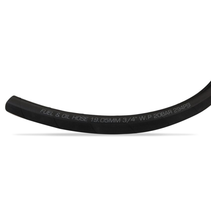 Mishimoto MMHOSE-PL-12-120 Push Lock Hose, Black, -12AN, 120in Length