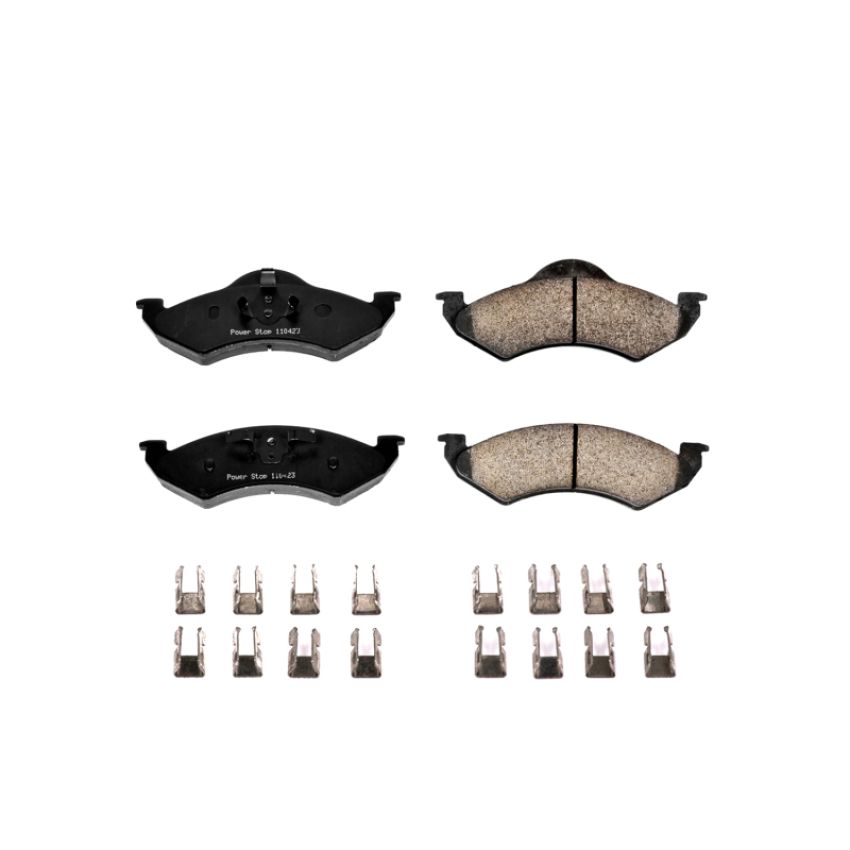 PowerStop 17-820 PowerStop - Z17 Low-Dust Ceramic Brake Pads with Hardware