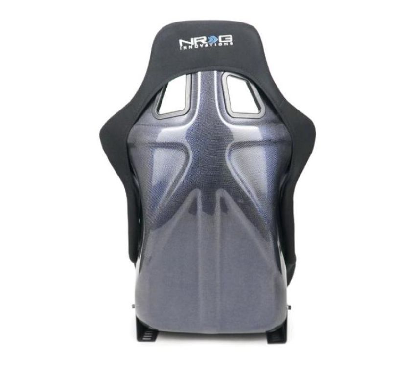 NRG RSC-302CF/BL Carbon Fiber Bucket Seat - Large