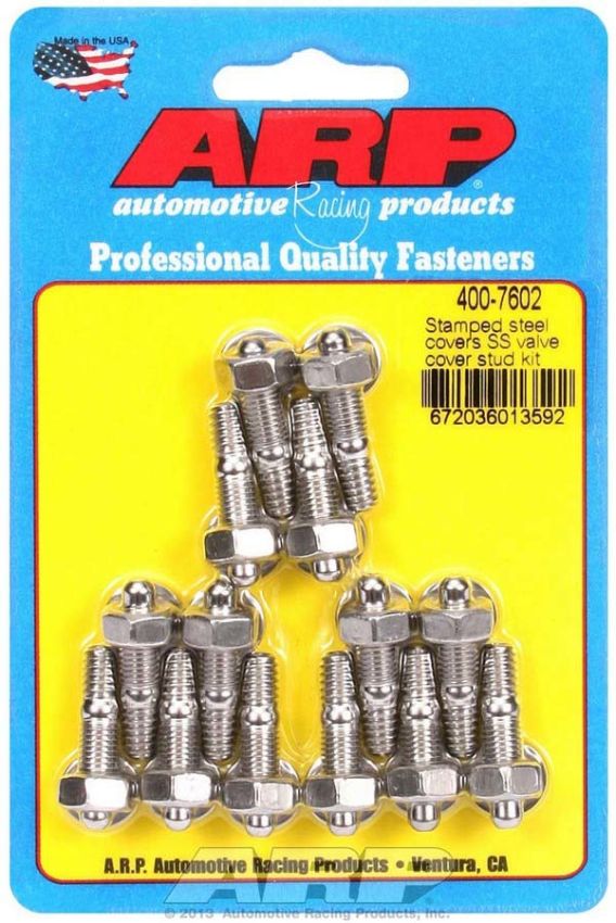 ARP ARP400-7602 S/S Valve Cover Stud Kit 6pt. (14)