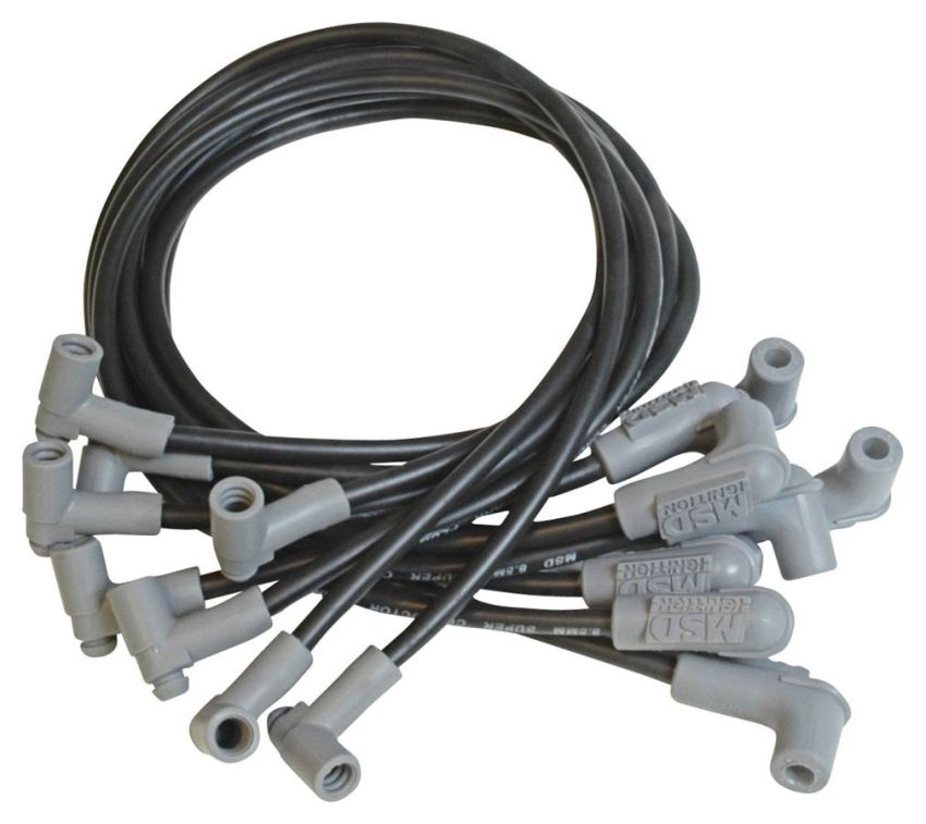 MSD IGNITION MSD31293 8.5MM Spark Plug Wire Set - Black