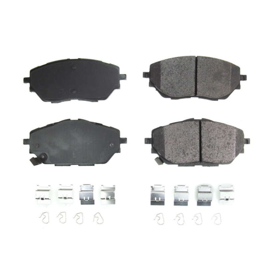 PowerStop 17-2065 PowerStop - Z17 Low-Dust Ceramic Brake Pads with Hardware