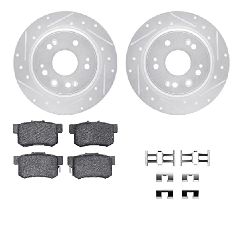 Dynamic Friction 7512-59072 Rotor Kit