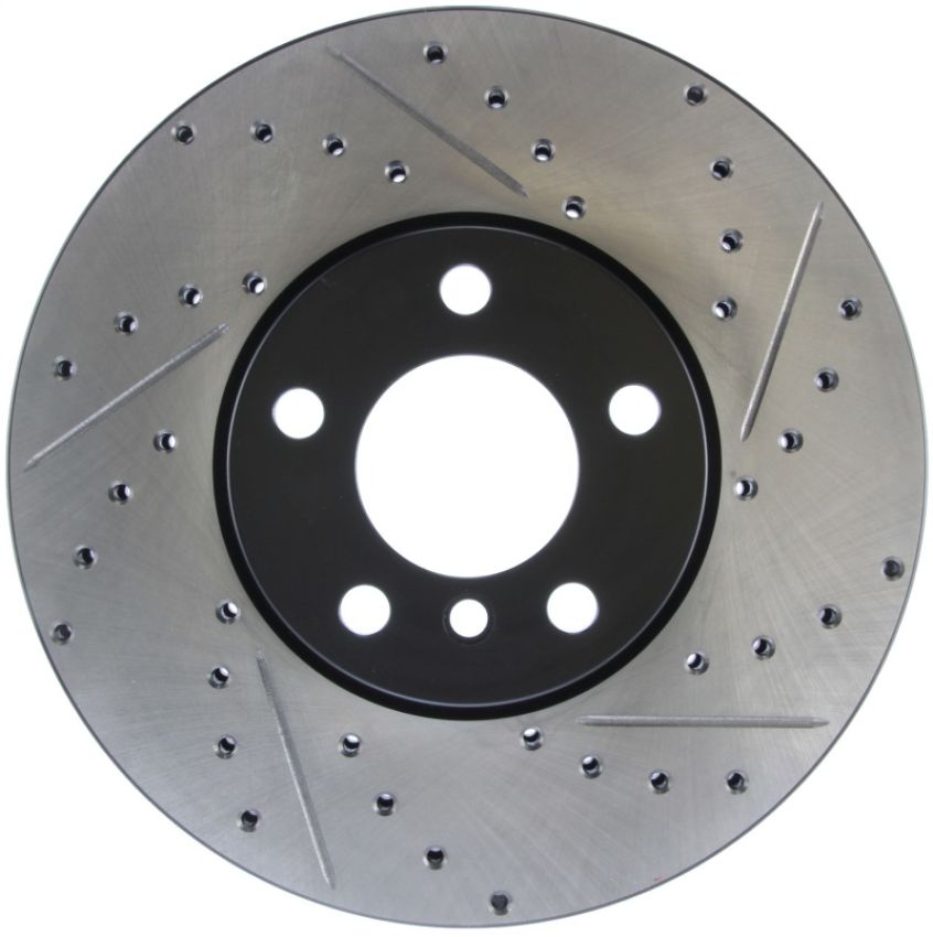Stoptech 127.34098L Slotted & Drilled Sport Brake Rotor