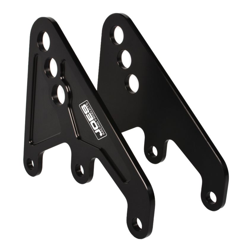 JOES RACING PRODUCTS JOE12150-B 3rd Link Mnt Aluminum 3- Hole Layback Pair