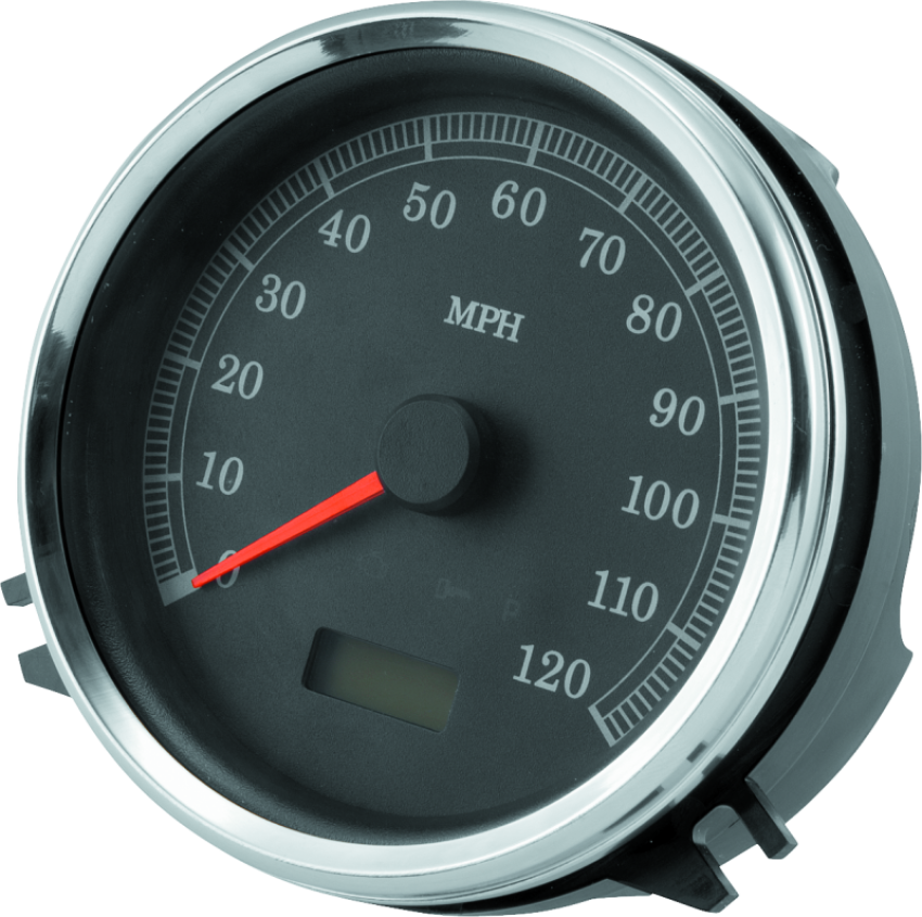 Bikers Choice 490474 99-03 Softail Replacement Speedometer 5 Inch Electronic Black Face