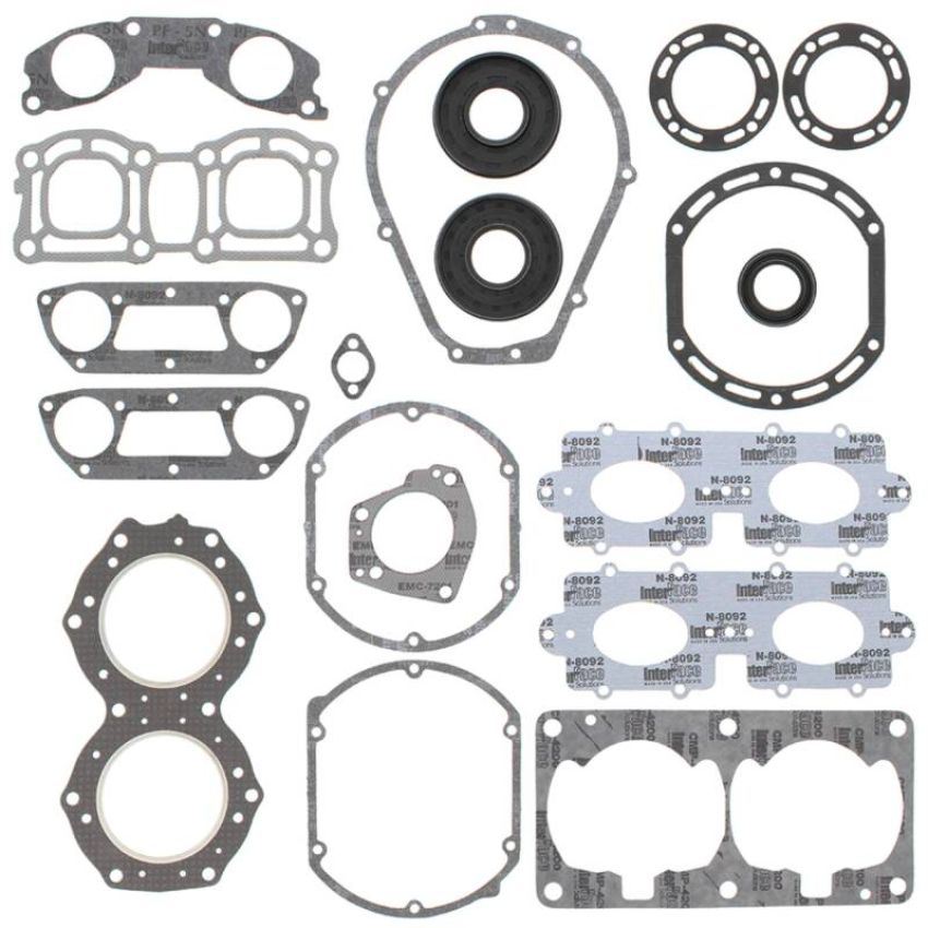 Vertex Pistons 611602 Vertex Gaskets 94-95 Yamaha 700 Wave Raider Complete Gasket Kit w/ Oil Seals