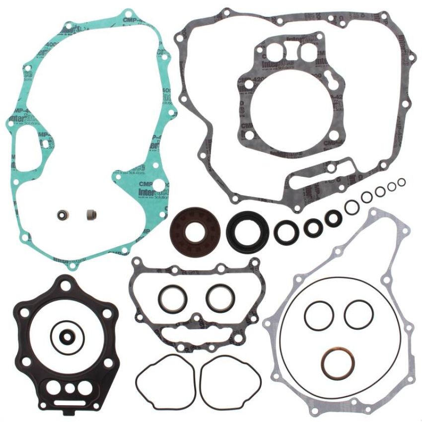 Vertex Pistons 811897 Vertex Gaskets 05-11 Honda TRX500FM Complete Gasket Kit w/ Oil Seals