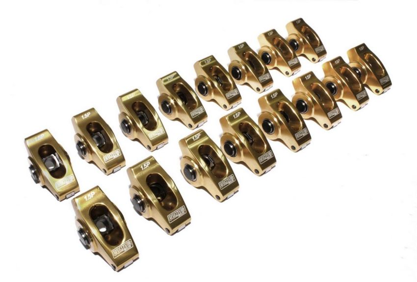 COMP CAMS COM19060-16 Pontiac U/G Rocker Arms  7/16 Stud/1.5 Ratio