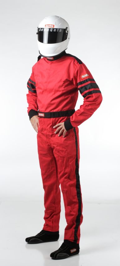 Racequip 110012 Red SFI-1 1-L Suit - Small