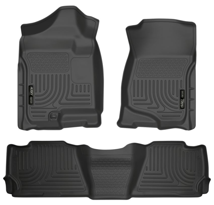 HUSKY LINERS HSK98261 07-14 Suburban Floor Liners Black