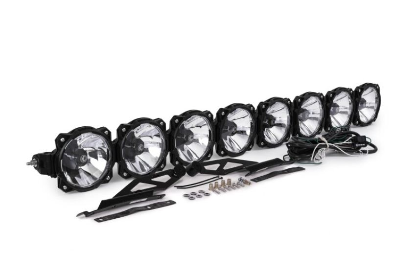 KC HiLiTES 7380 KC Bracket Mount Set Overhead - 2005-2024 Toyota Tacoma