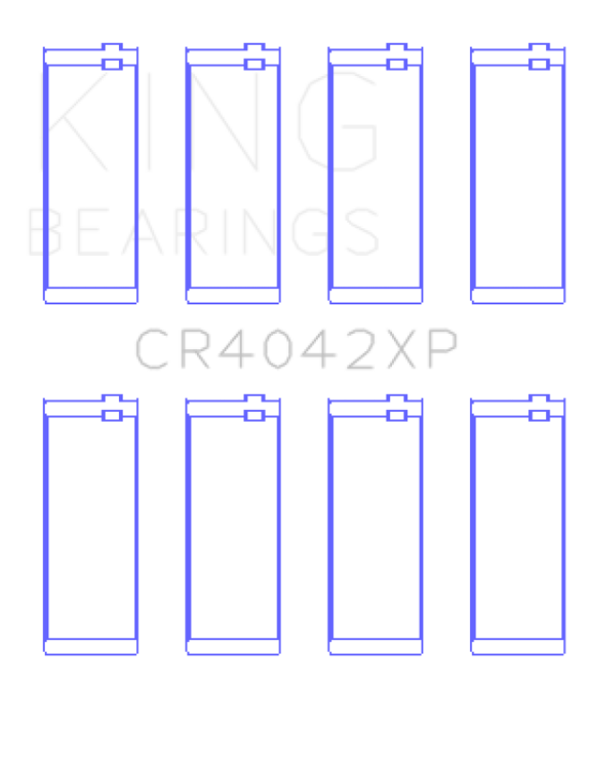 King BMW M40/M42/M43/M44 1.6L 1.8L 1.9L (Size STD) Performance Rod Bearing Set