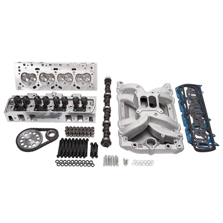 Edelbrock 2058 Power Package Top End Kit Performer RPM Oldsmobile 1965-1976 400-500 Big Block V8 450+ Hp