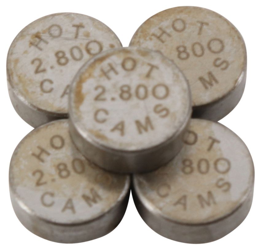 Hot Cams 5PK748280 2008-2013 Yamaha WR 250 R Dual Sport 250cc 2.80mm Shim Kit - 5 Pack