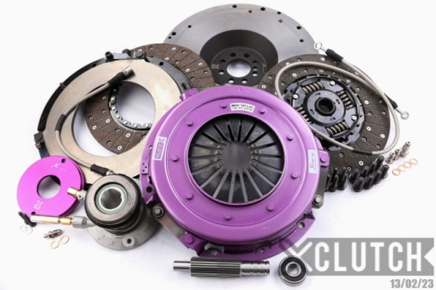 XCLUTCH XKGM27634-2A 09-15 Cadillac CTS V 6.2L 10.5in Twin Sprung Organic Clutch Kit