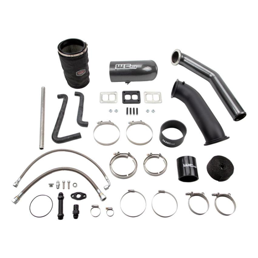 Wehrli WCF100486-IBB 04.5-07 Dodge 5.9L Cummins S400 Turbo 2nd Gen Swap Kit (No Turbo/Manifold) - Illus Blueberry