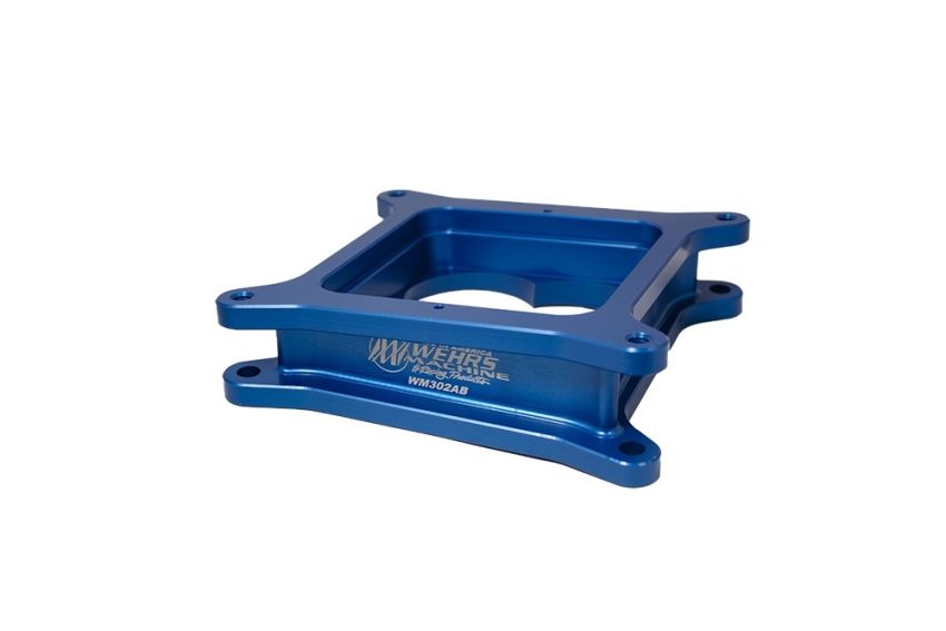 WEHRS MACHINE WEHWM302AB Carb Spacer Tuning Sys Angled