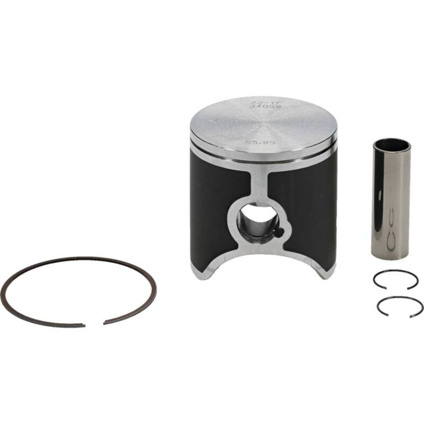 Vertex Pistons 24570200 Vertex Piston 2023 Fantic Motor XE 125 125cc +2.00mm Oversized Cast Replica Piston Kit