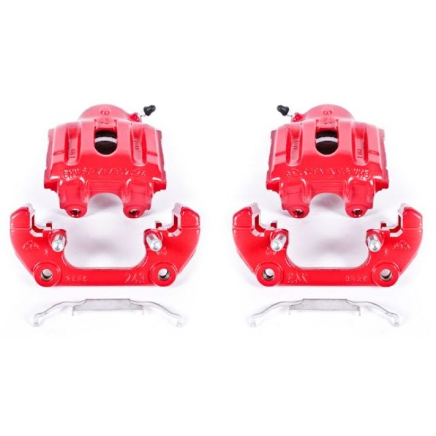 PowerStop S1176 Red Powder Coated Calipers