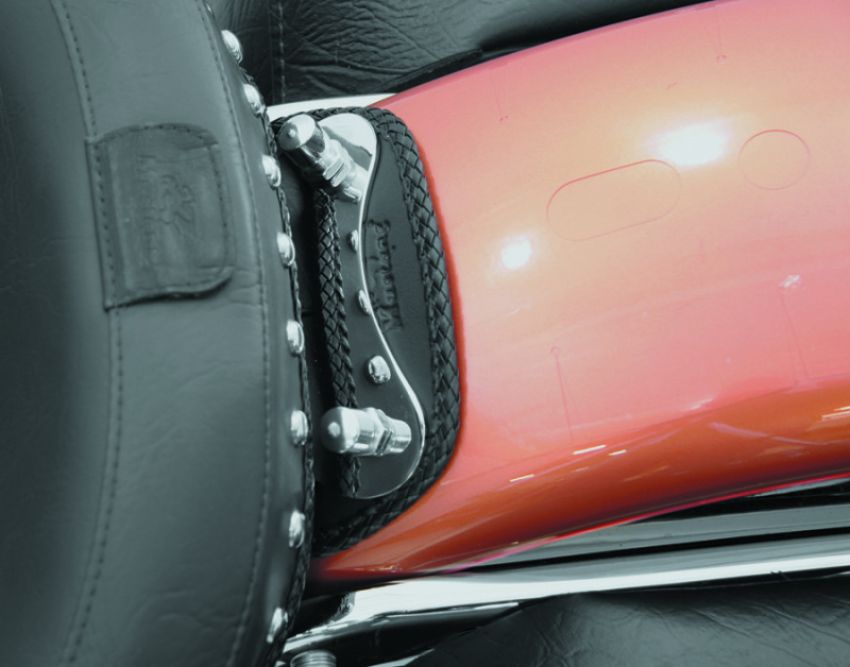 Mustang Motorcycle 78064 Mustang 97 21 Harley FL Touring Mini Fender Bib - Black