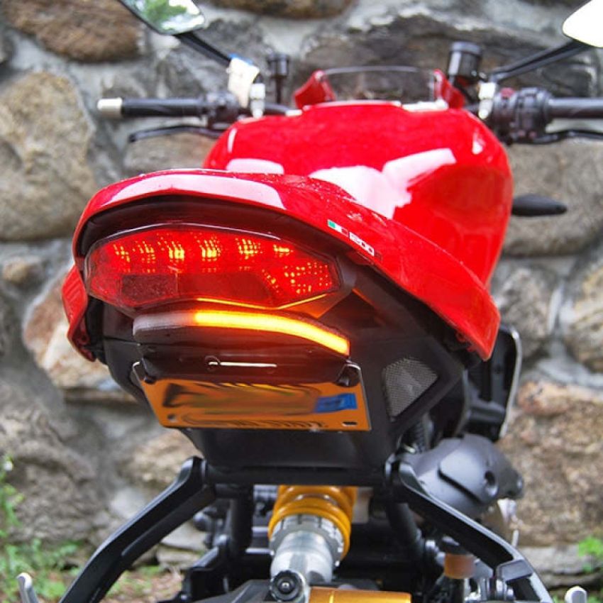 New Rage Cycles 1200R-FE-T 16+ Ducati Monster 1200 R Fender Eliminator Kit Tucked
