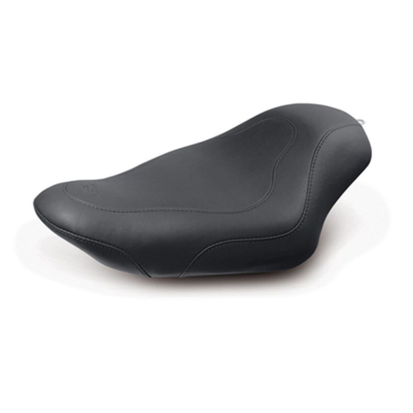 Mustang Motorcycle 76570 Mustang 04-21 Harley Sportster 3.3 GAL Tripper Solo Seat - Black